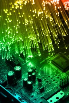 Fibre optical Stock Photos