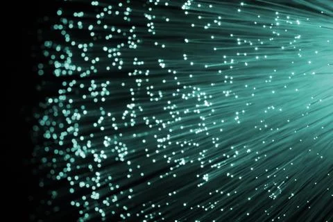 Fibre optical Foto stock