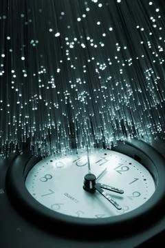 Fibre optical Foto stock