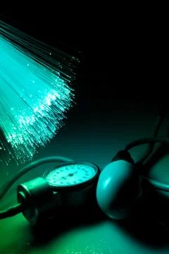 Fibre optical Stock Photos