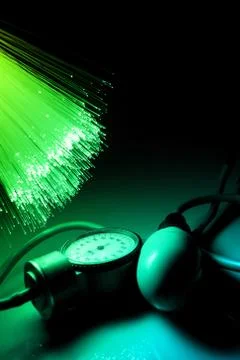 Fibre optical Stock Photos