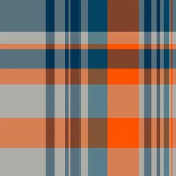 Fibre seamless plaid background, scrap check texture pattern. Vertical tart.. Stock Illustration