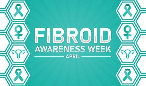 Fibroid Awareness Week Illustrazione stock