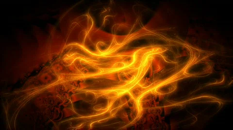 Fibrous fire motion background d4018S Stock Footage 617289