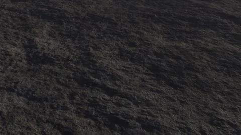 Fictional Alien Landscape 3D Rendering Stock-Illustration