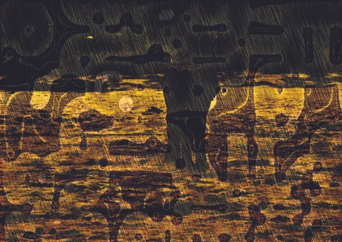 Fictional Background Stock Illustration