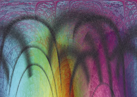 Fictional Background Stock Illustration