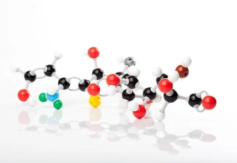 Fictitous organic module Stock Photos