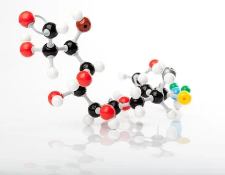 Fictituous organic module Stock Photos