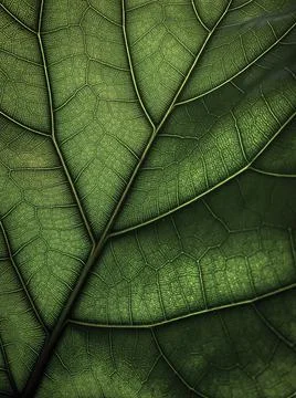 Ficus lyrata leaf structure as the background Stock Photos