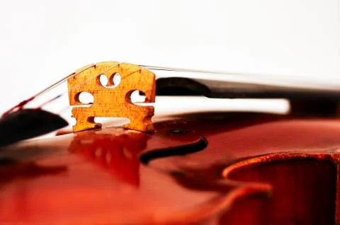 Fiddle bridge Foto stock