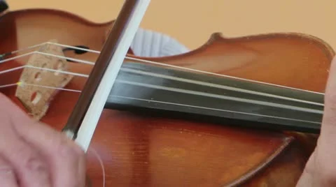 Fiddle Close Up Stock Footage 11059158
