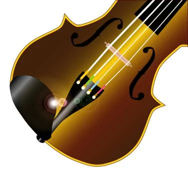 Fiddle closeup イラスト素材