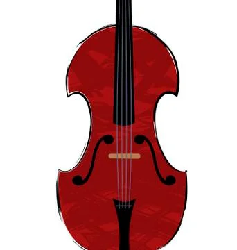 Fiddle Illustrazione stock