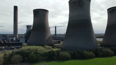 Fiddlers ferry power station Stock Footage 159298559