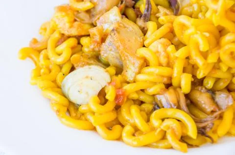 Fideua Stock Photos