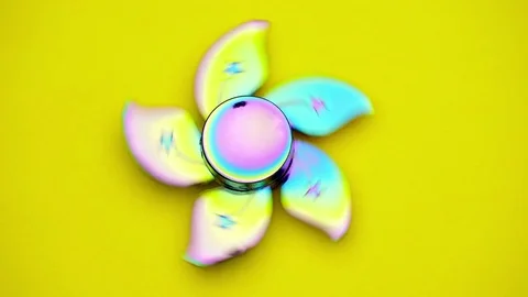 Fidget spinner. Close up. Stock Footage