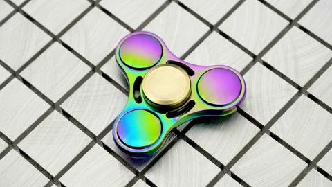 Fidget spinner. Video stock 77382459