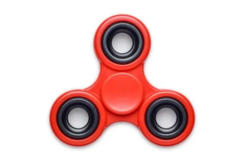 Fidget Spinner isolated against a white background Stockfoto's