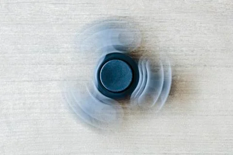 Fidget spinner macro Foto stock