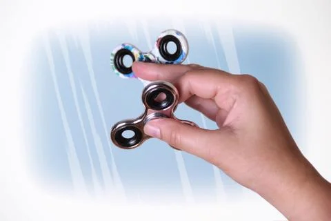 Fidget spinner Stock Photos