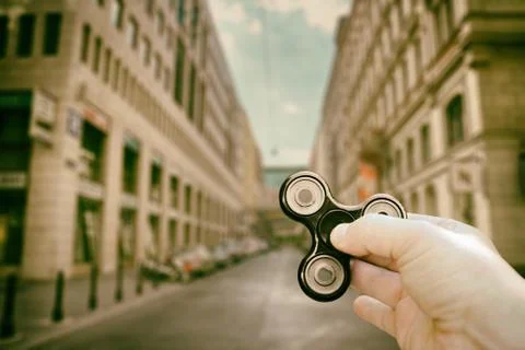 The Fidget Spinner Stock Photos