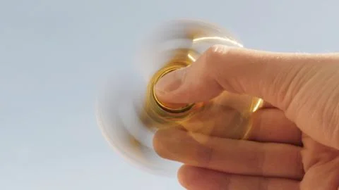 Fidget Spinner Toy Stock Photos