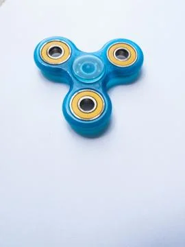 Fidget Spinner on White Stock Photos