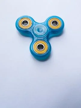 Fidget Spinner on White Stock Photos