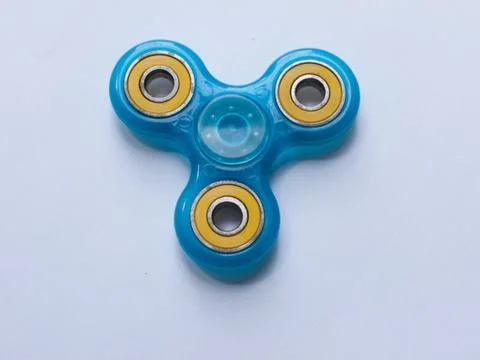 Fidget Spinner on White Stock Photos