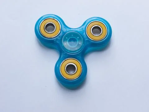 Fidget Spinner on White Stock Photos