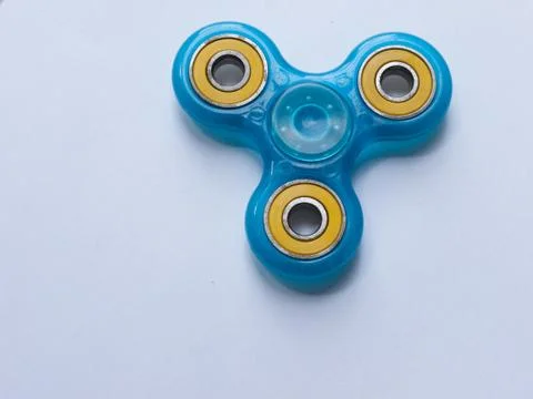 Fidget Spinner on White Stock Photos