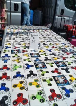 Fidget Spinners Stock Photos