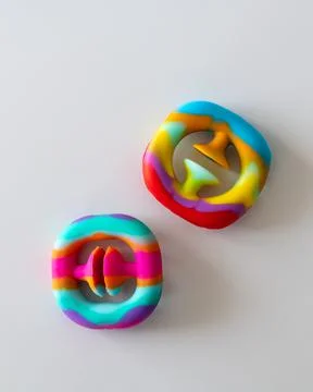 Fidget toy snappers Stock Photos