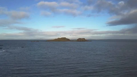 Fidra Island Stock Footage 100639321