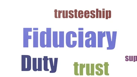 Fiduciary Wordcloud Animated Isolated On White Stock Footage 107212079