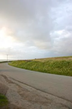 Field and Clouds Stock Photos