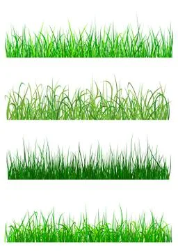 Field and meadow grass patterns Ilustración de archivo