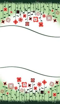 Field backdround Stock Illustration