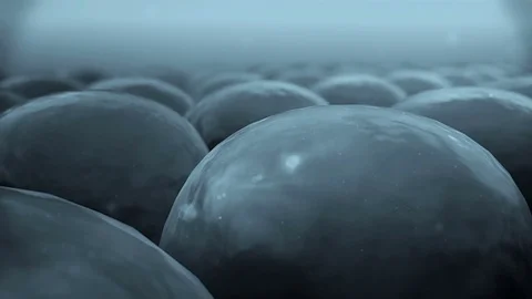 Field of cells with antibody Stock-Footage 74133624