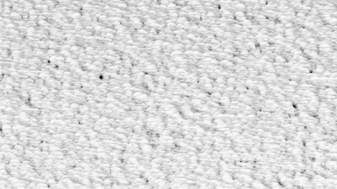 Field of clouds. even layer of boiling bubbles. seamless loop. Stock Footage 81259535