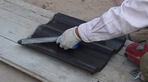 In the field of construction, construction worker Stock Footage 46458270