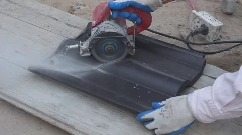 In the field of construction, construction worker Stock Footage 46459669