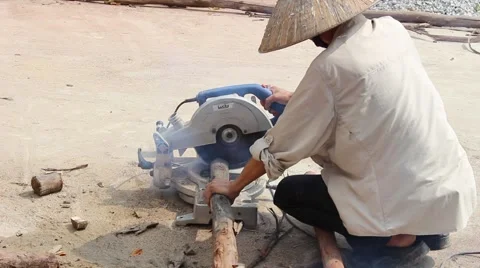 In the field of construction, construction worker Stock Footage 52373541