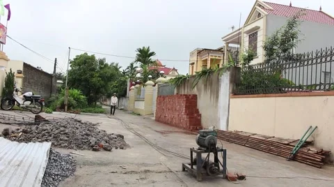 In the field of construction, construction worker Stock Footage 52374727