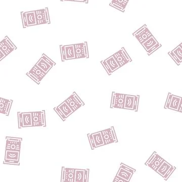 Field controller glyph seamless pattern 스톡 일러스트