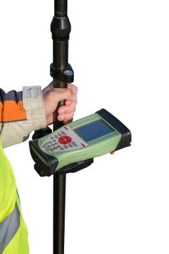 Field controller on smart pole Stock Photos