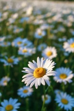 Field daisy closeup Фото