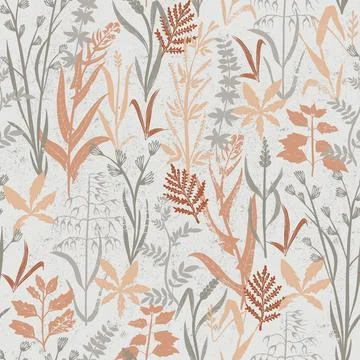 Field Grasses Illustrazione stock
