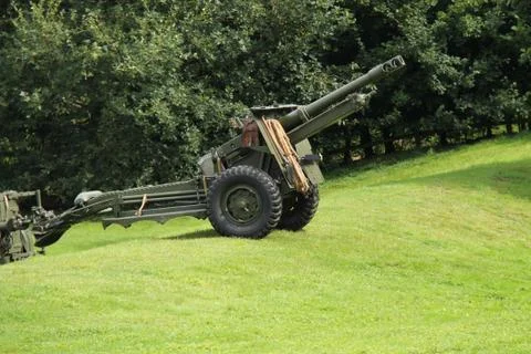 Field Gun. Stock Photos